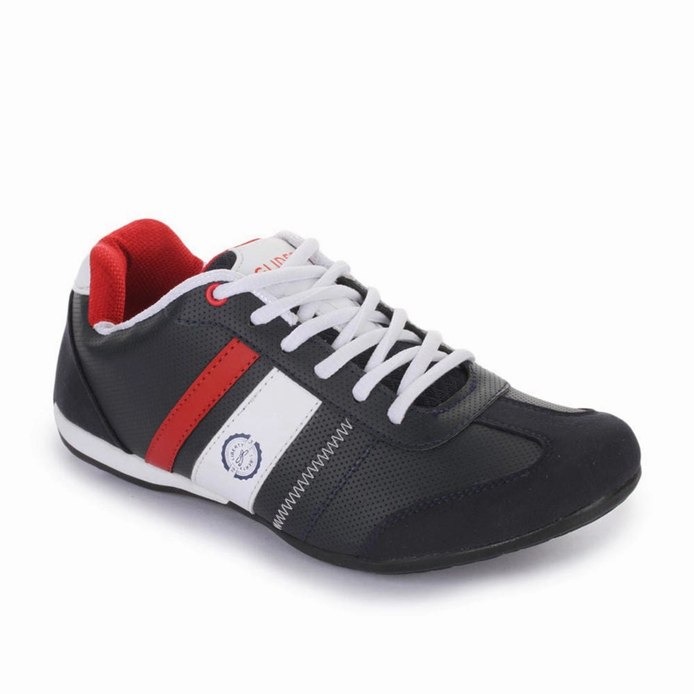 Force 10 Men's Blue Casual Lacing Shoes (LB09-52) Casual Mid Top Shoes