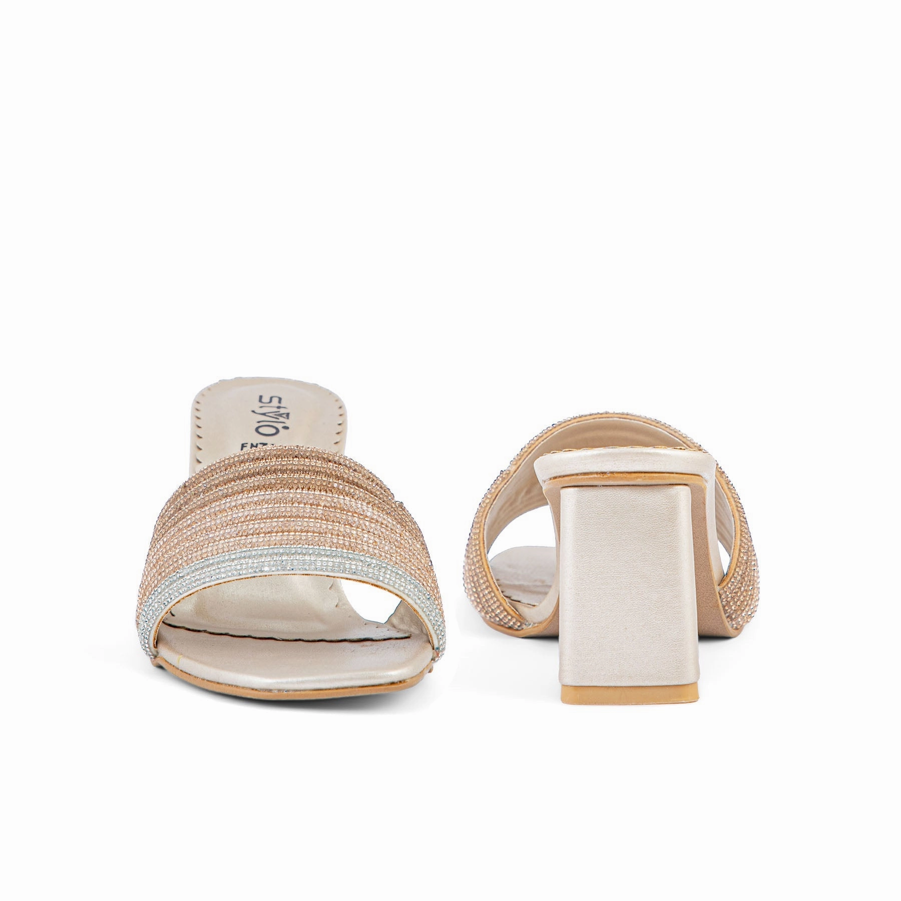 6e Wide Slippers Golden Fancy Slipper FN7815