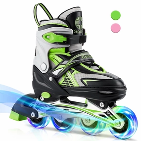Gonex Inline Skates for Girls Boys Kids New Roller Skate