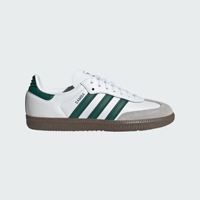 Best Soccer Cleats For Foot gradeschool adidas samba og (white/green)