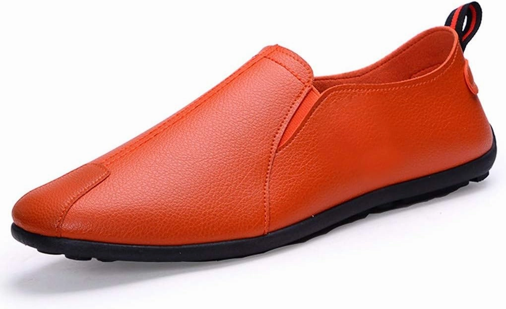 Twister Casual Shoes Men's Casual Dress Sneakers Fashion Men Leather Casual Slip-On Breathable Driving Boat Shoes Dress Shoes