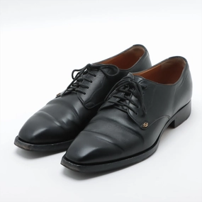 Dress Shoes Definition Gucci GG Marmont Leather Dress Shoes 6 Men Black 643621