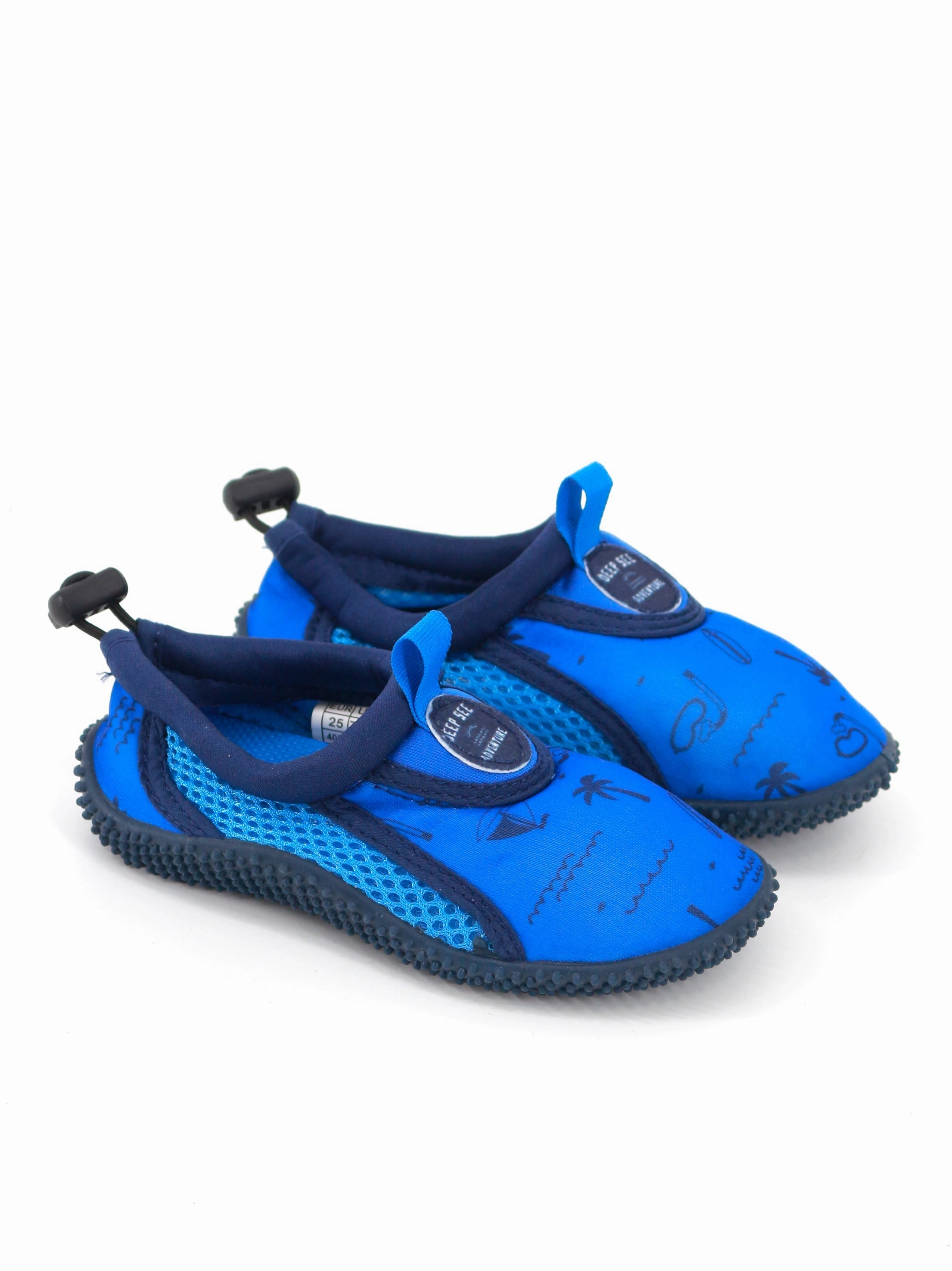 Kids Boy Graphic Printed Beach Shoes,Blue West Highland Terrier Slippers