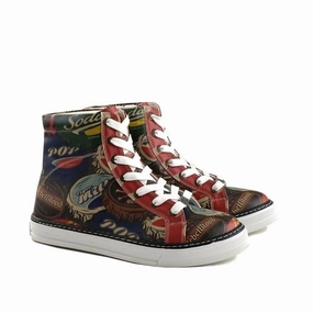 Square Toe Black Boots Womens Sneaker Boots CV5035