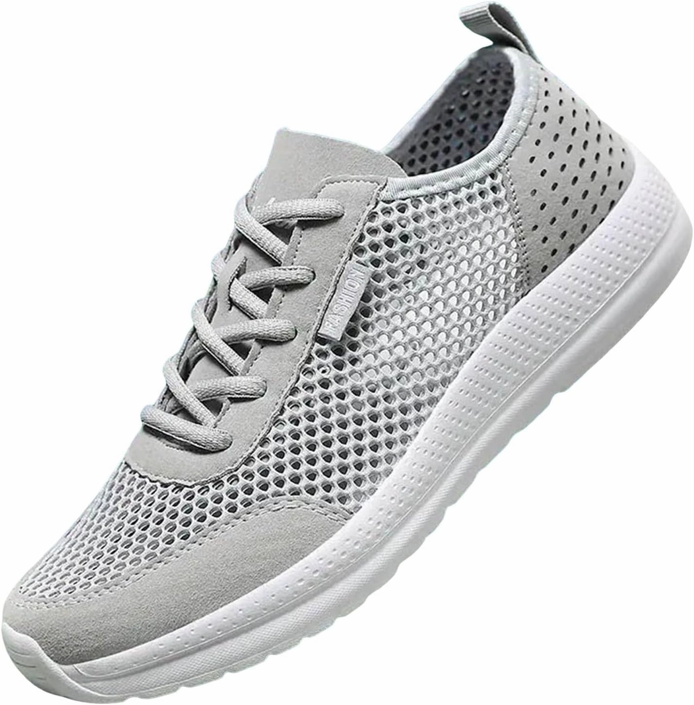 Best Running Shoes For Knee Pain IWIHMIV Mens Tennis Shoes Breathable Men's Running Shoes Walking Sneaker Athletic Sport Shoes Lightweight Casual Outdoor Shoe
