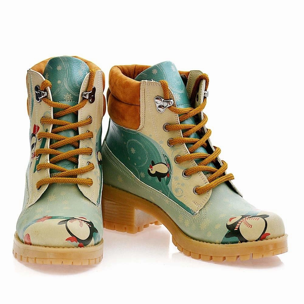 Payless Boots Happy Penguins Short Boots KAT102