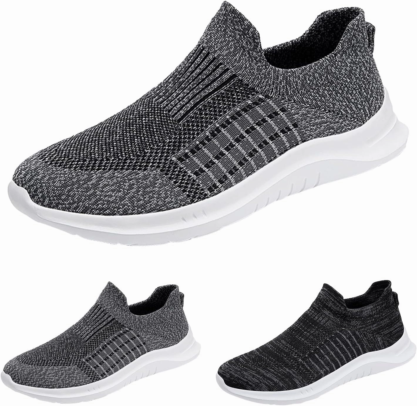 Men's Shoes Mens Tennis Shoes Sneaker for Men Slip on Shoe for Men Mesh Running Trail Sneaker Biodegradable Sneakers