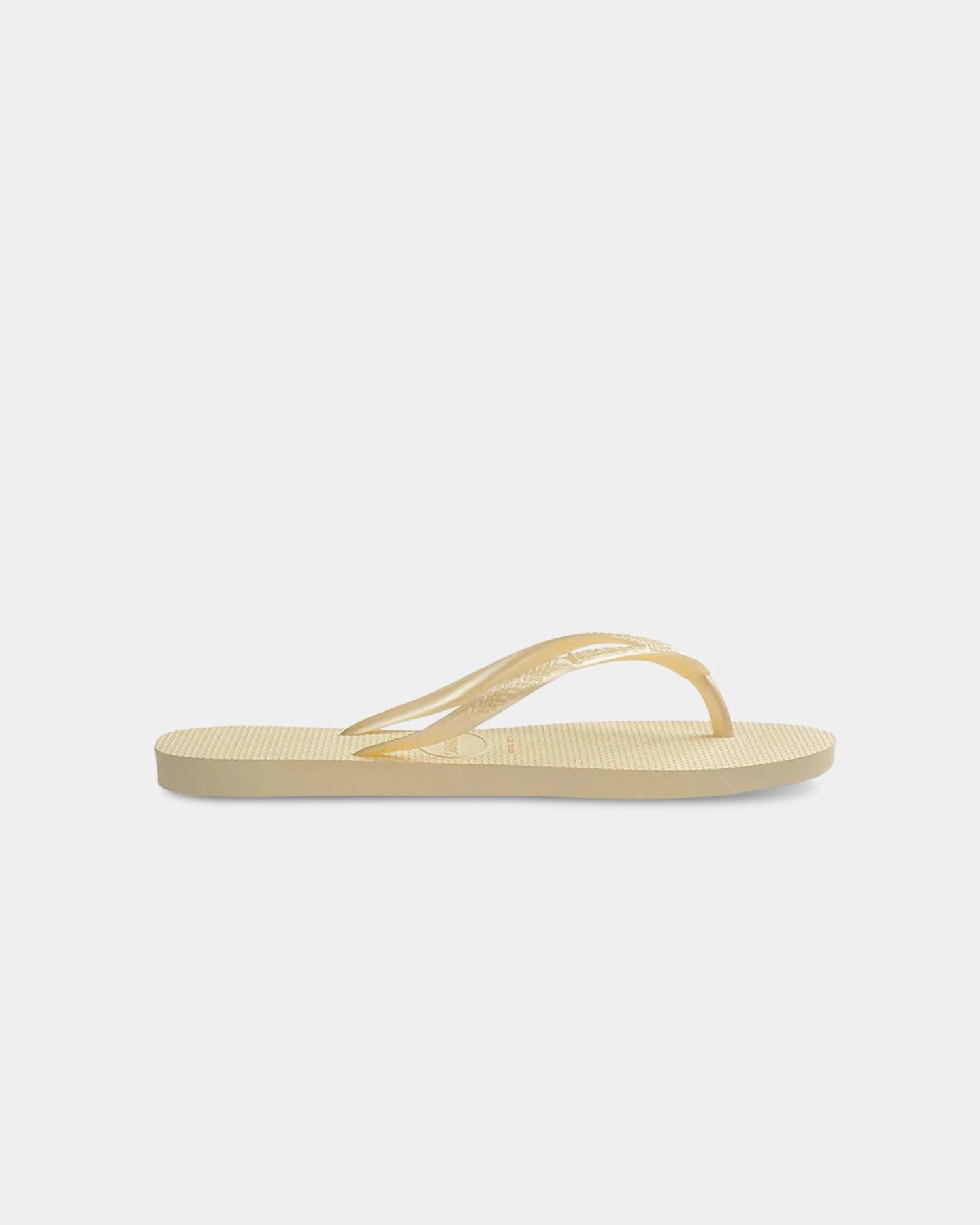 Casual Slip-on Shoes Havaianas Women's Slim Basic Thongs Butter