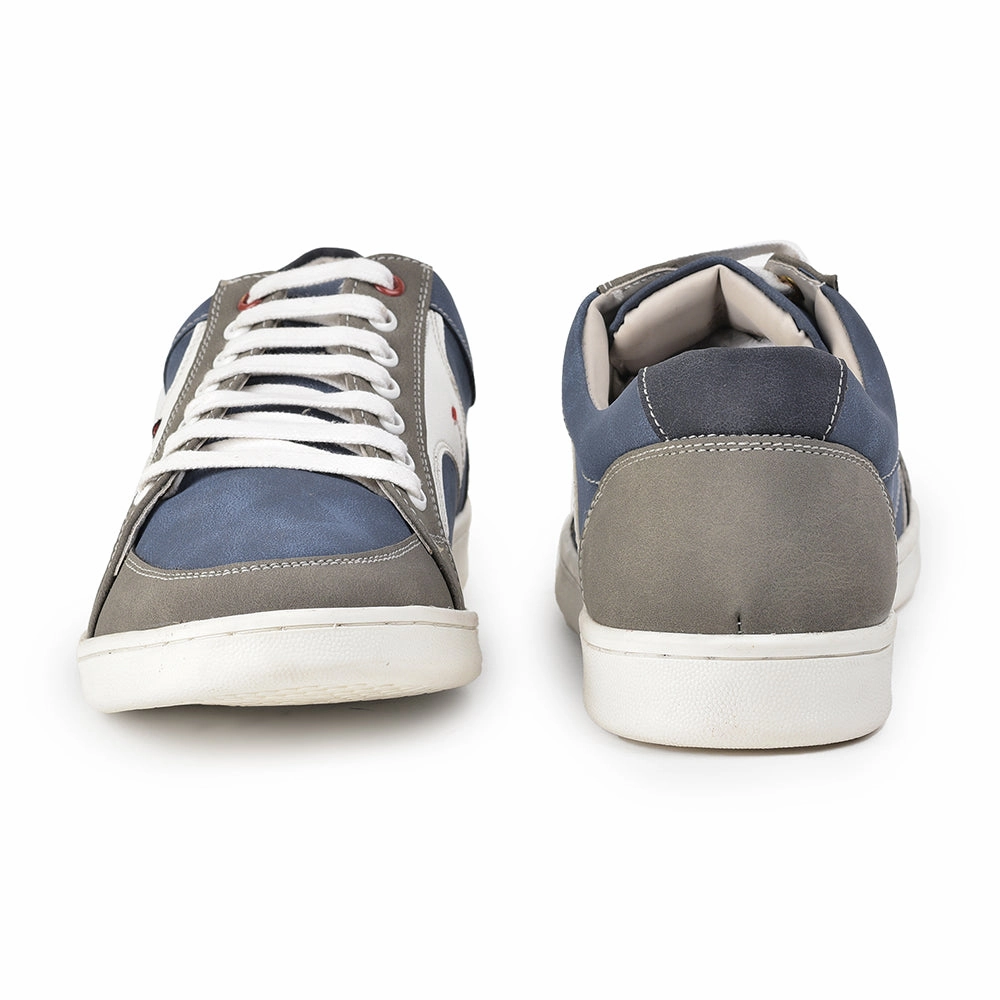 Sneakers Com Healers Casual Blue Lace-Up Sneakers For Men SYN-46 By Liberty