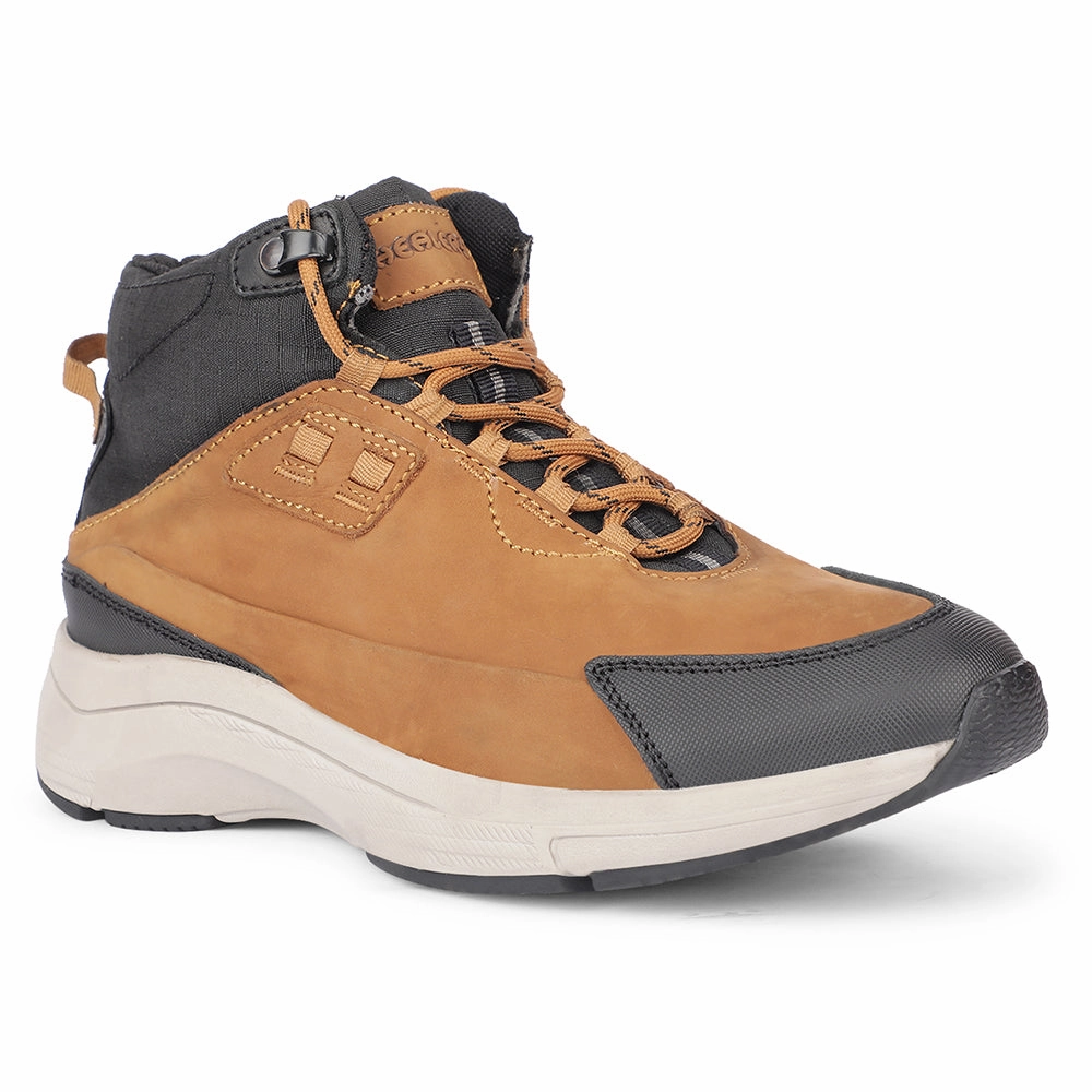 Shoes For Both Formal And Casual Wear Healers Casual Camel Lacing Shoes For Men A576-01 By Liberty