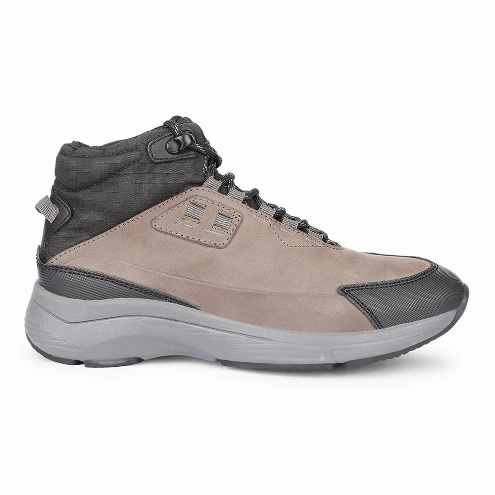 Healers Casual Grey Lacing Shoes For Men A576-01 By Liberty Armani Jeans Casual Shoes