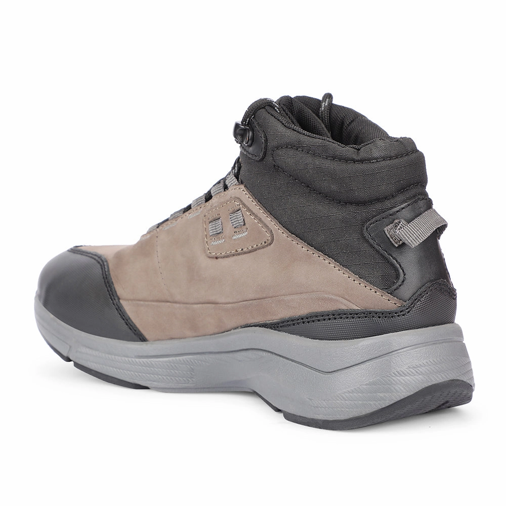 Healers Casual Grey Lacing Shoes For Men A576-01 By Liberty Casual Shoes Sole