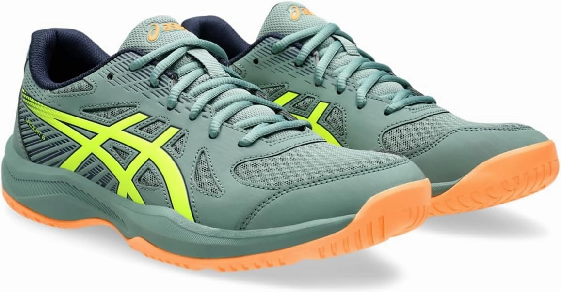 ASICS Men's Upcourt 6 Volleyball Shoes Ex-eo Asics Wrestling Shoes