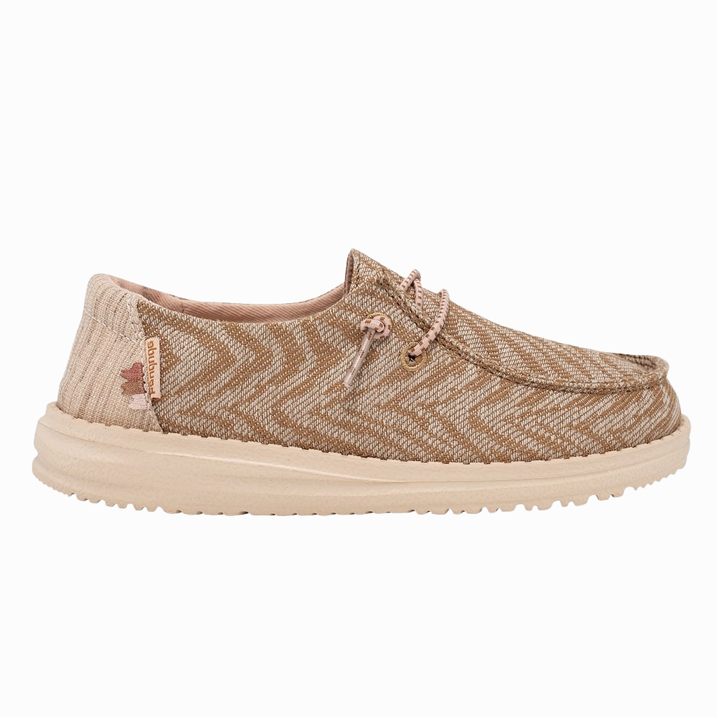 Hey Dude Girls Wendy Woven Zebra Terra Stripe Slip On Shoes 130121589 Slip On Snow Boots Waterproof