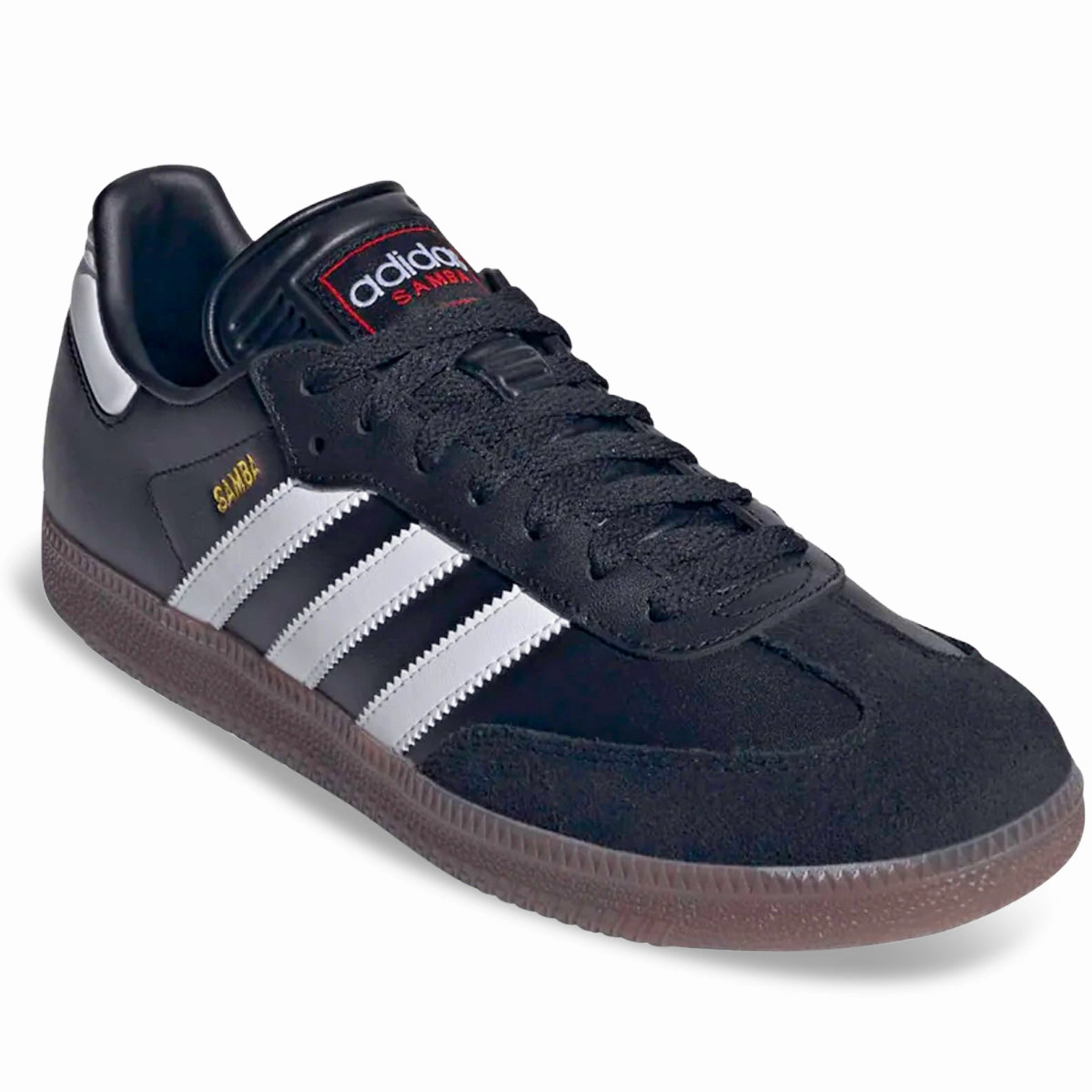 adidas Samba Soccer Shoes (Black/White) Soccer Cleats For Wide Feet