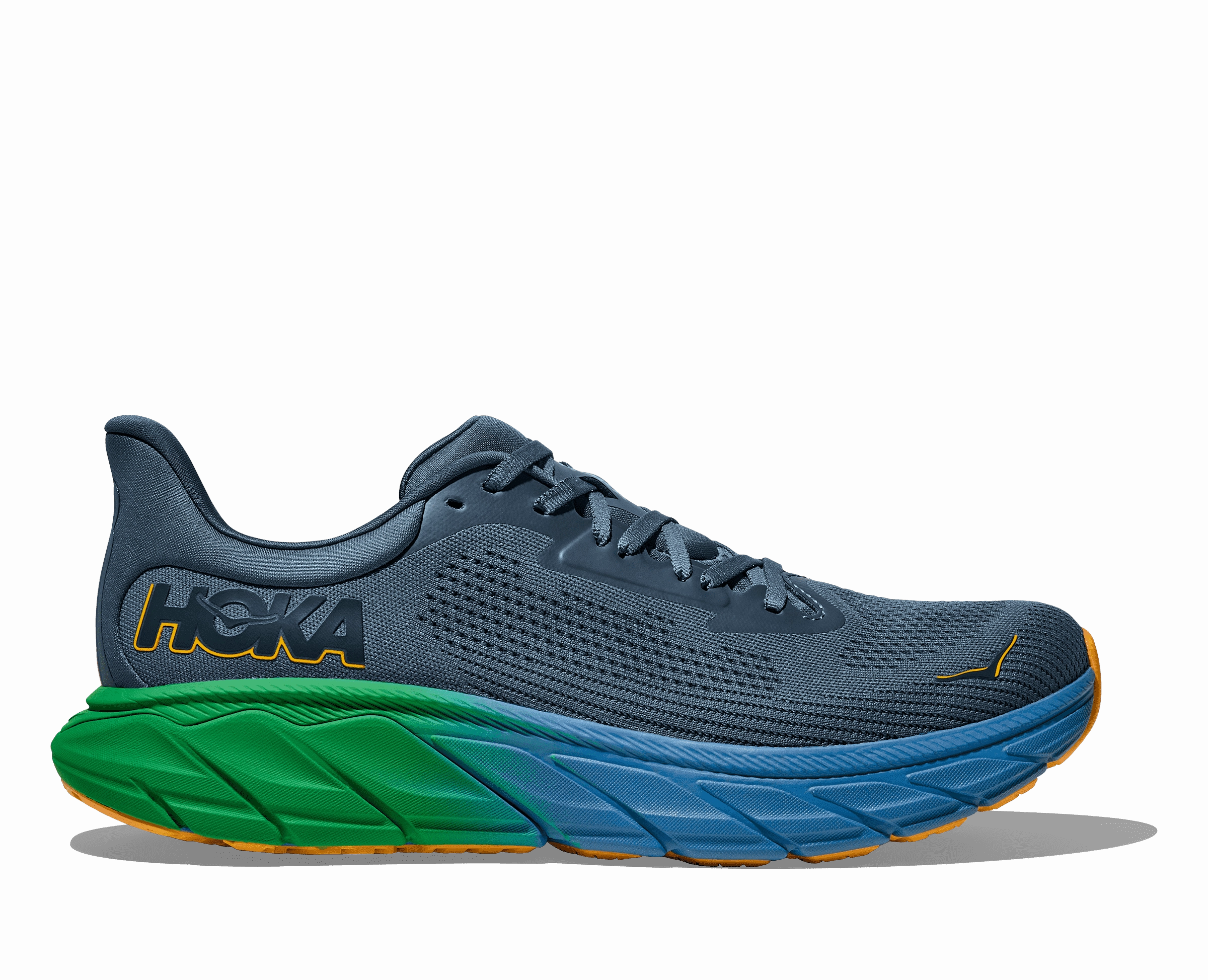Hoka Arahi 7 M | Thunder Cloud/Stormy Skies | Wide Fit 2E Star Runner Road Running Shoes