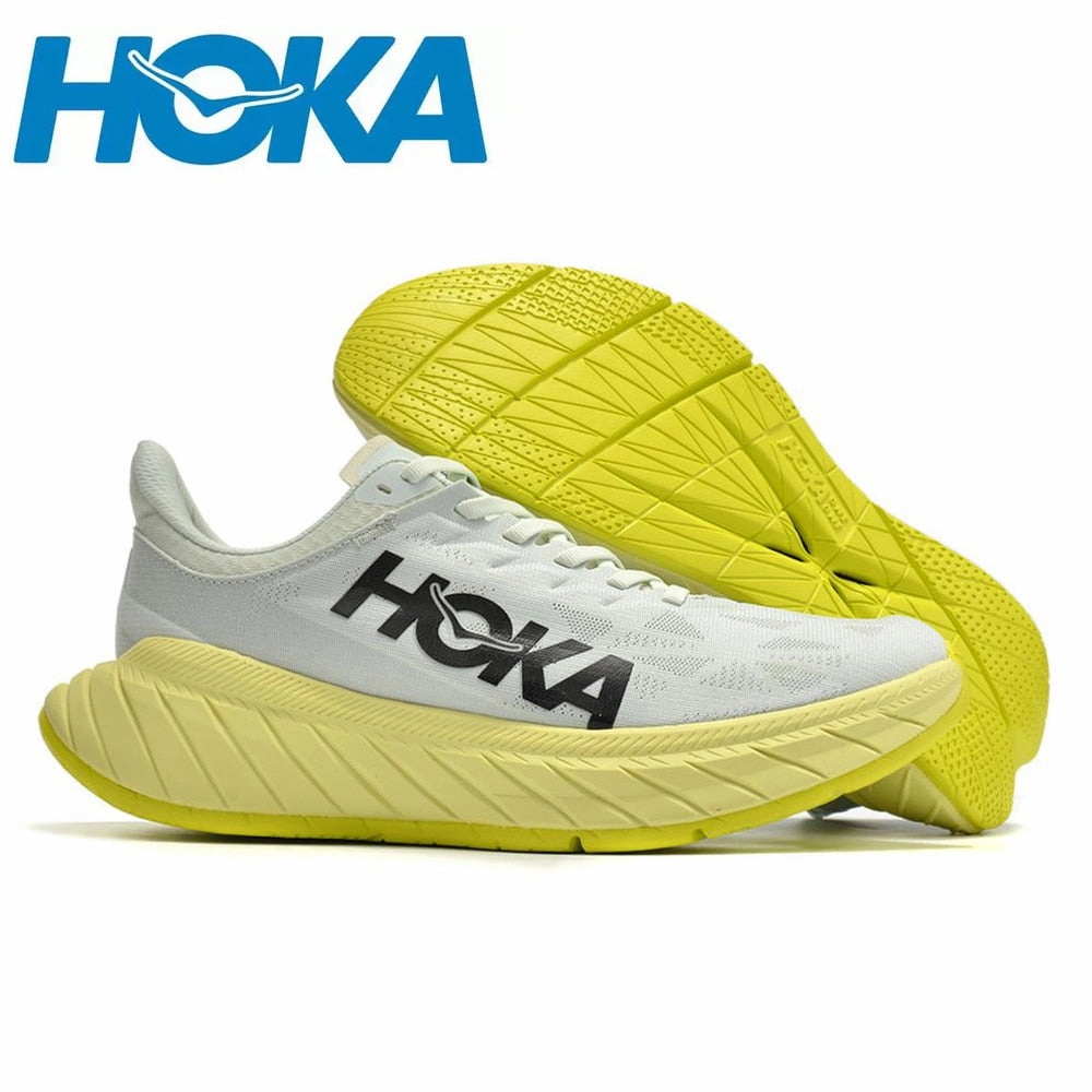 Hobart HOKA Carbon X2 Speed Running Shoes Women-Men extra  Cushioning/ FREE Shipping