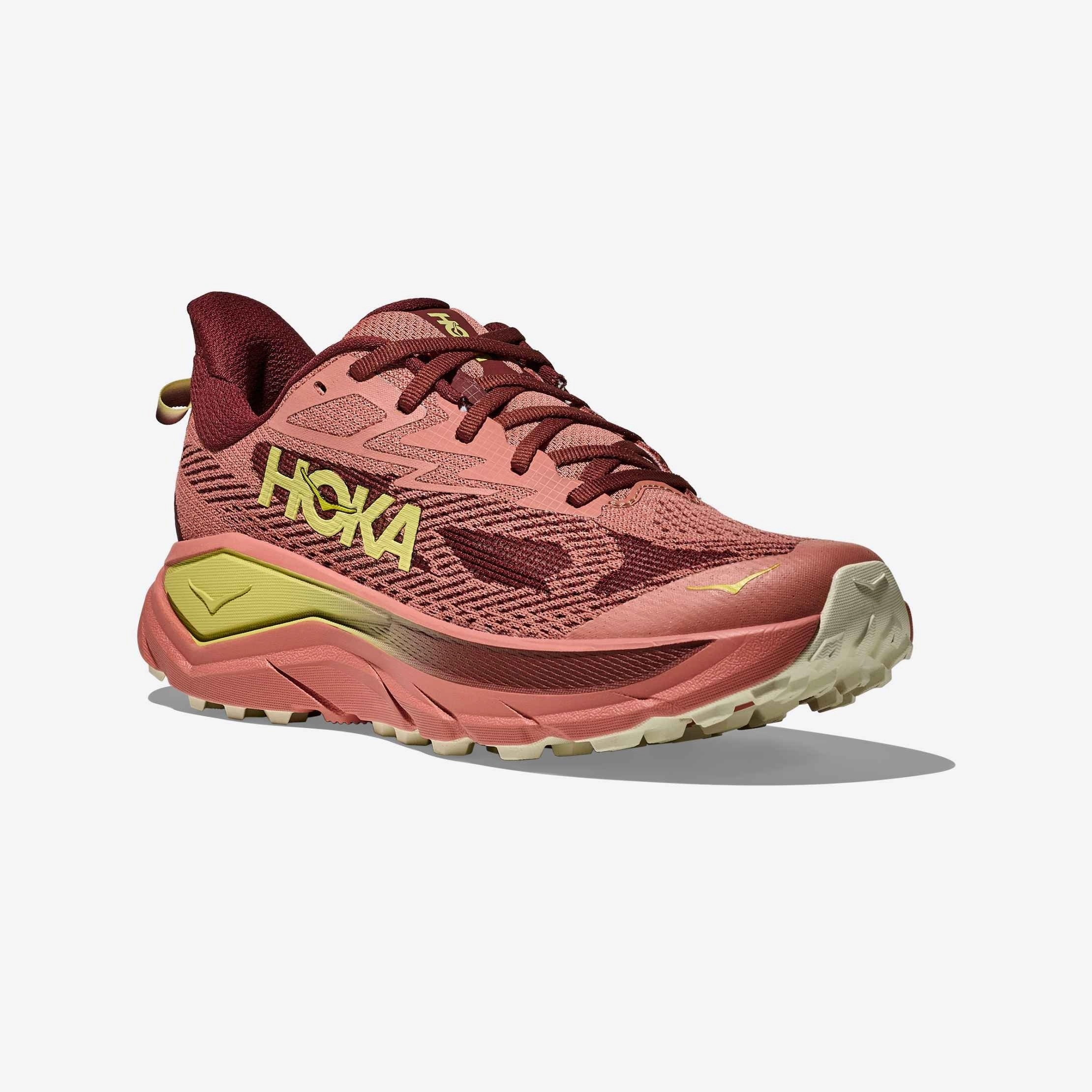 Hoka Challenger 8 Wide | Blush / Dark Cedar | Womens Shoes In Nepal