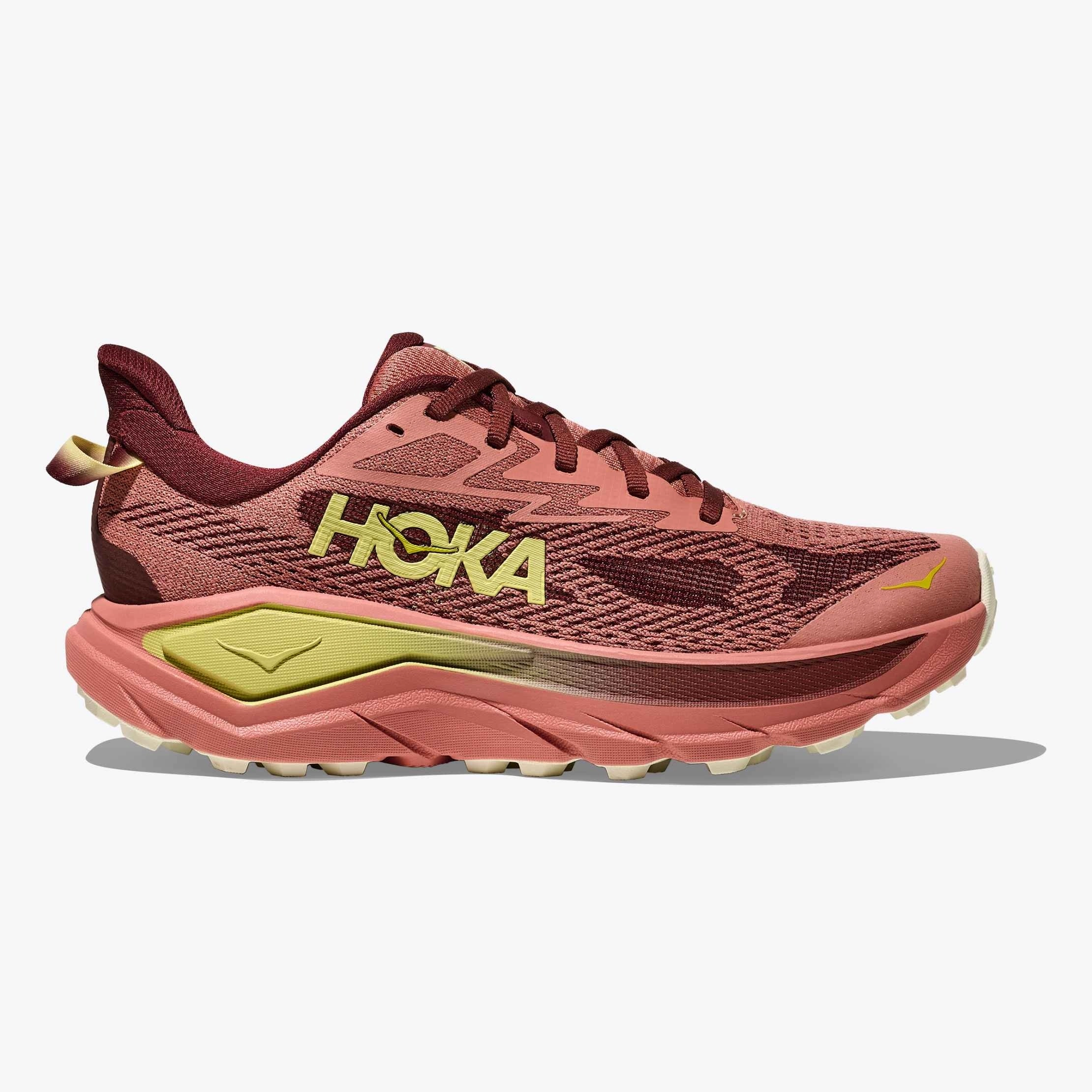 Hoka Challenger 8 Wide | Blush / Dark Cedar | Womens Make You Taller