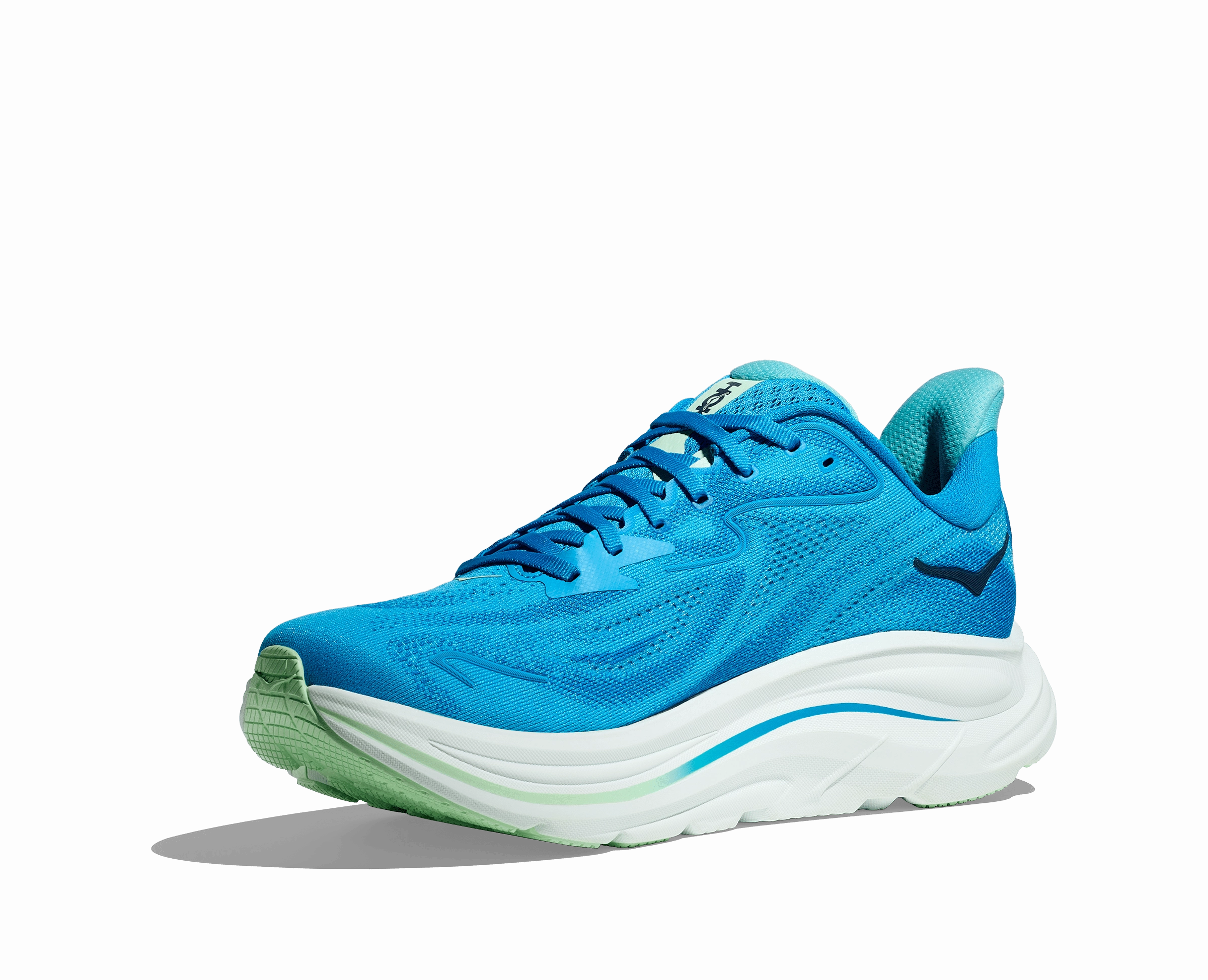 Steel Toe Tabi Running Shoes Hoka Clifton 10 | Hoka Blue/Skyward Blue | Wide Fit 2E