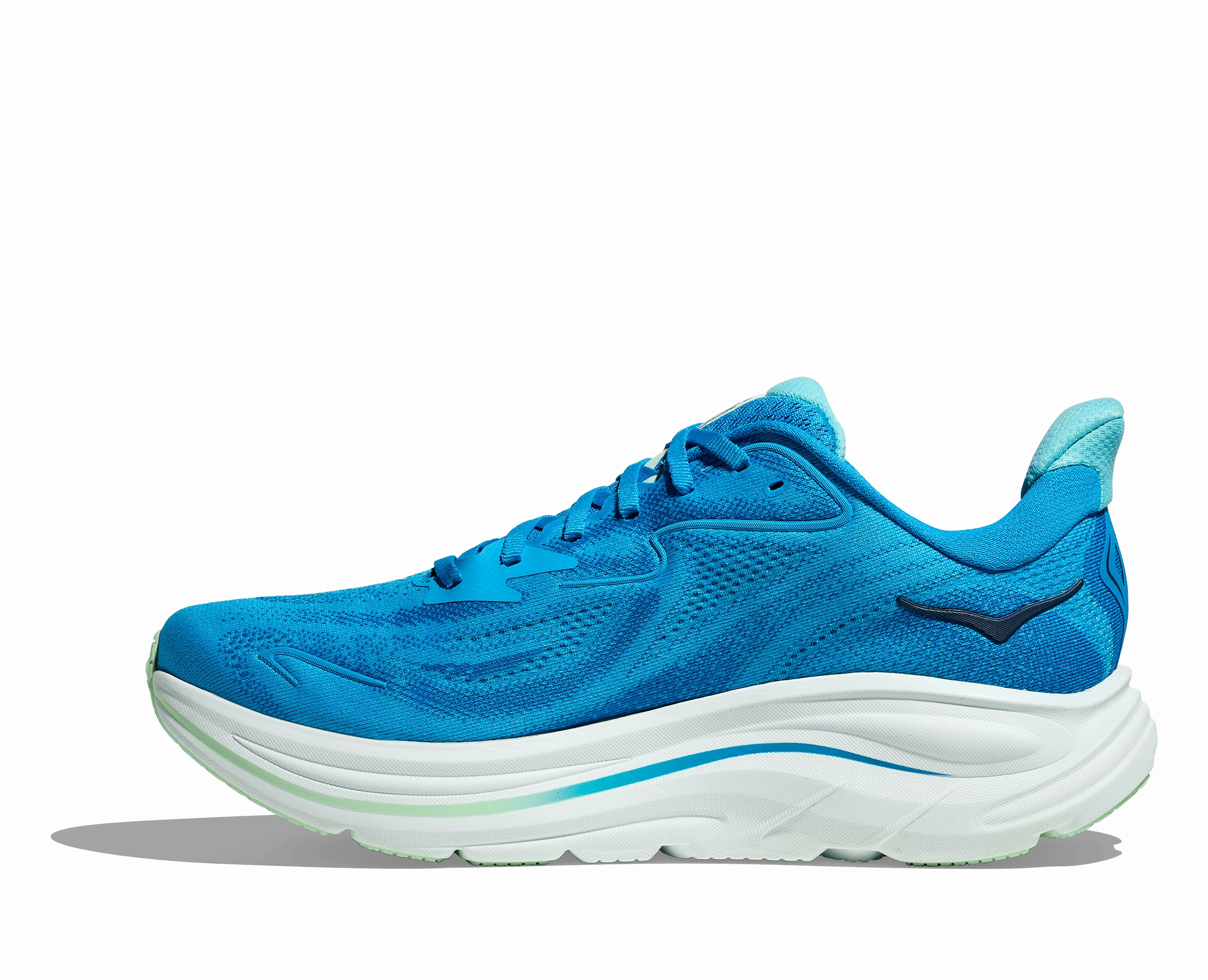 Best Way To Wash Running Shoes Hoka Clifton 10 | Hoka Blue/Skyward Blue | Wide Fit 2E