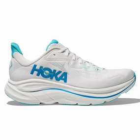 Different Kinds Of Hoka Clifton 10 Mens | White / Skyward Blue