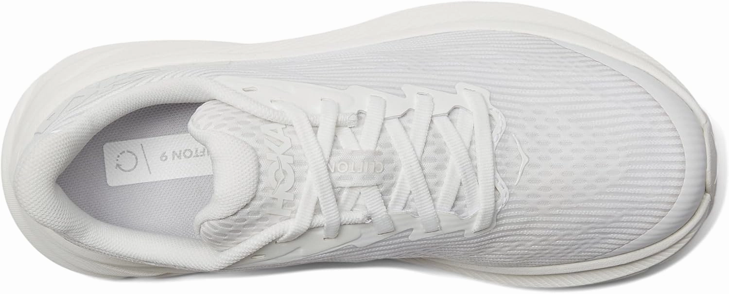 Most Comfortable For Standing All Day HOKA Unisex-Child Clifton 9 (Big Kid) Sneaker