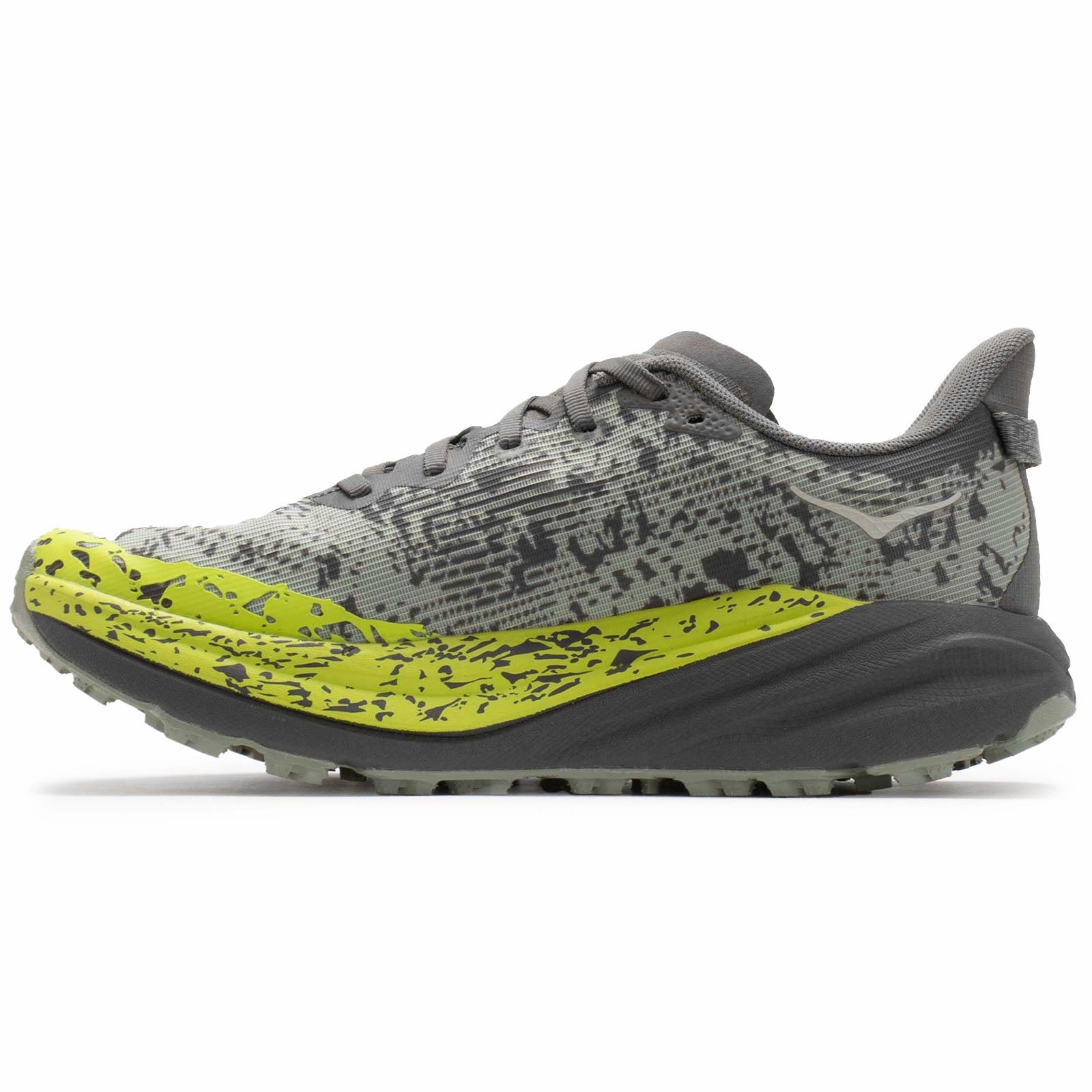 Shoes At Famous Footwear Hoka Speedgoat 6 GTX Textile Men's Slate Aloe vera Running Trainers