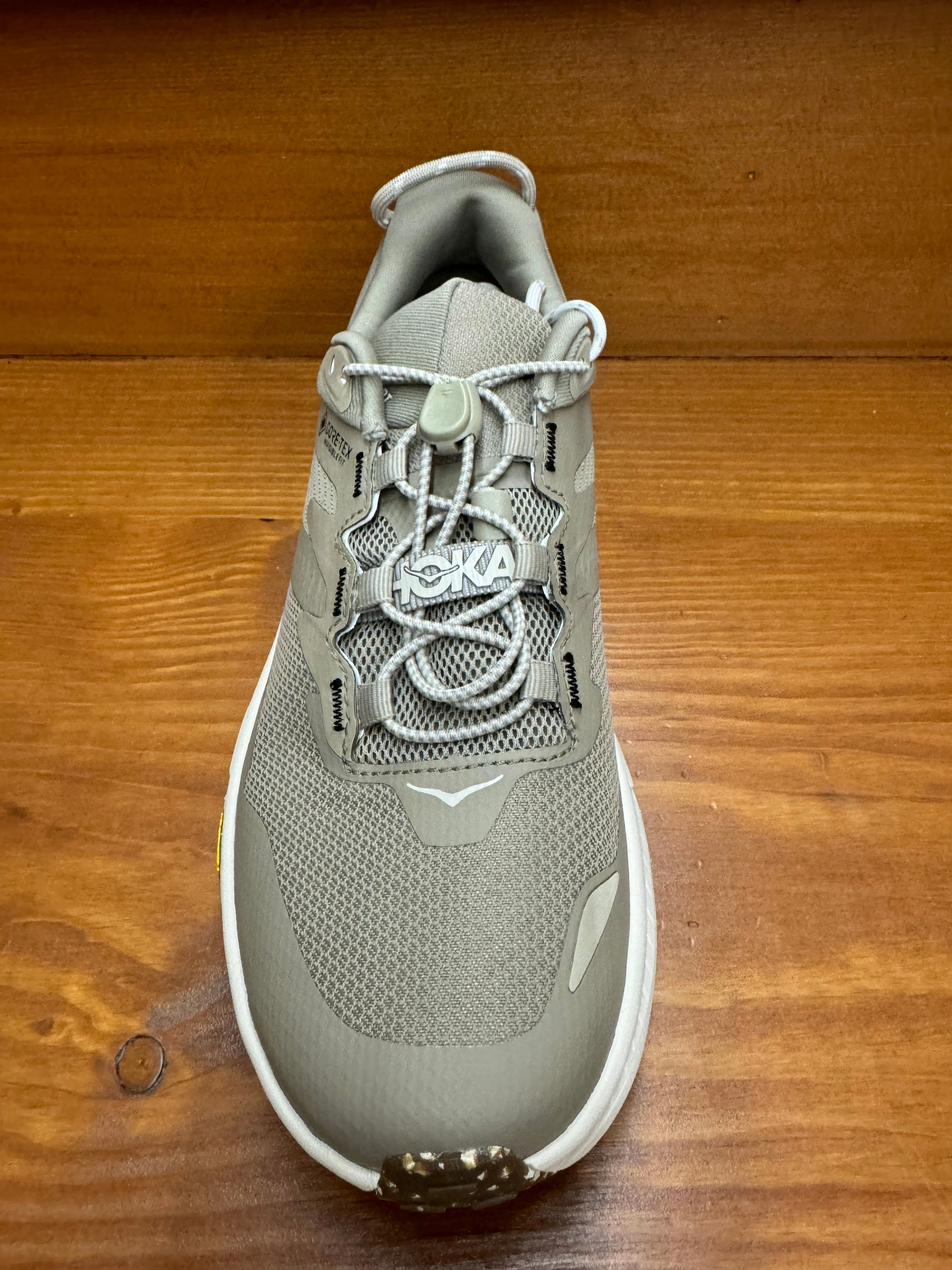 Hoka Transport GTX Dune/Eggnog 1133958 DEGG Clean White Shoes