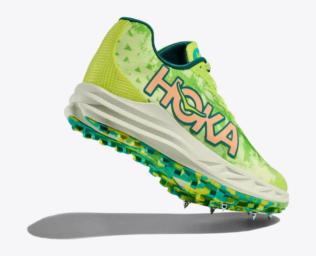Hoka Unisex Crescendo XC - Lettuce/Electric Lime (1141272-LLC) Pretty Shoes