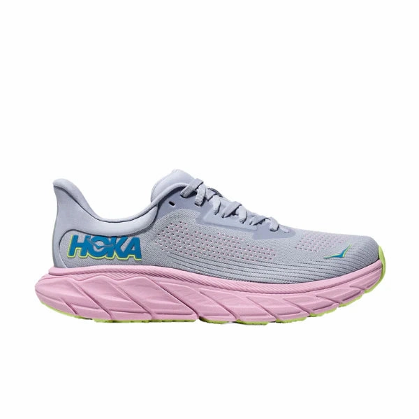 Hoka Womens Arahi 7 Wide - Gull/Pink Twilight (1147890-GLP) Ted Baker Shoes Flats