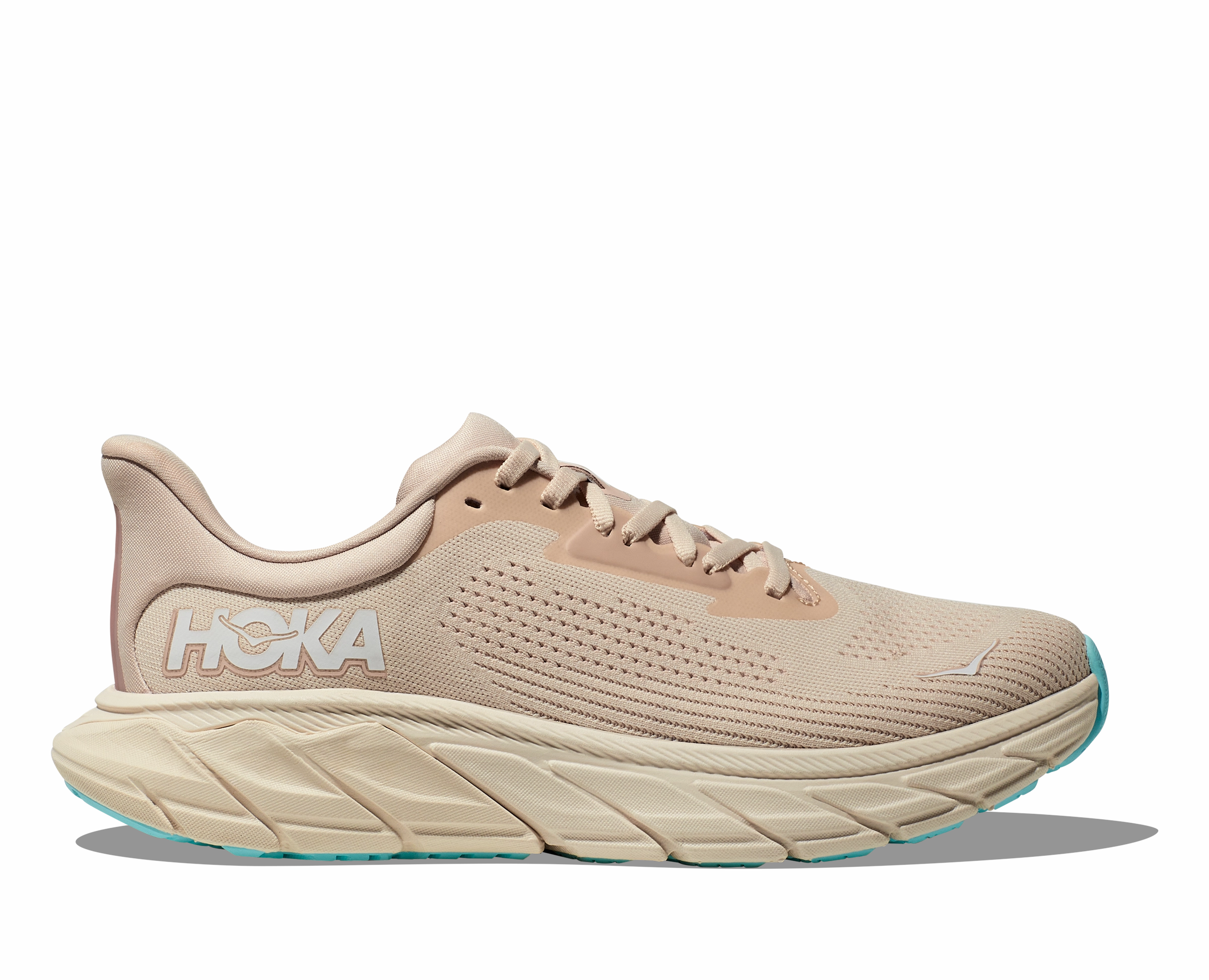 Peter Keiza Flat Shoes Hoka Womens Arahi 7 Wide - Vanilla / Cream (1147890-VRM)