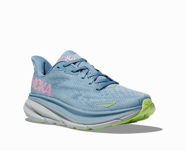 Hoka Womens Clifton 9- Dusk/Pink Twilight (1127896-DNK) Slip On Shoes
