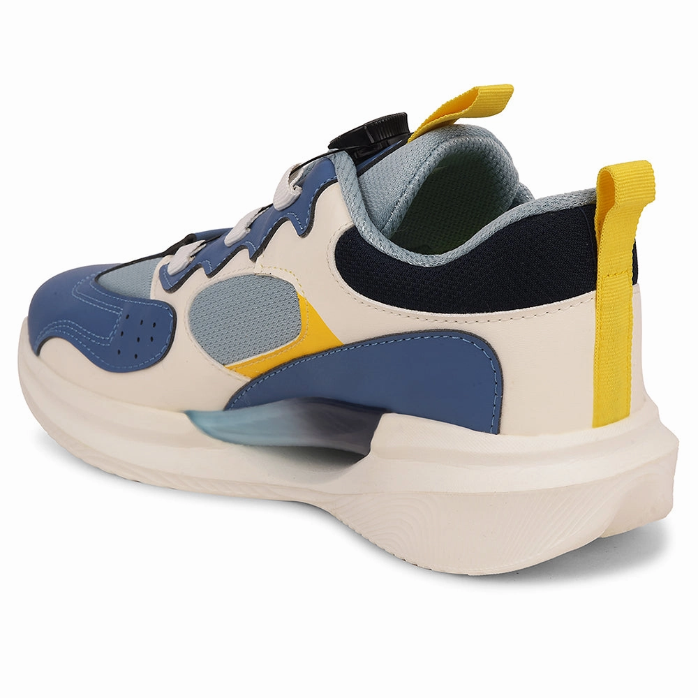 Friday Running Shoes Deals Leap7x Blue Sports Non Lacing Running Shoes For Kids GAMEON-1 By Liberty