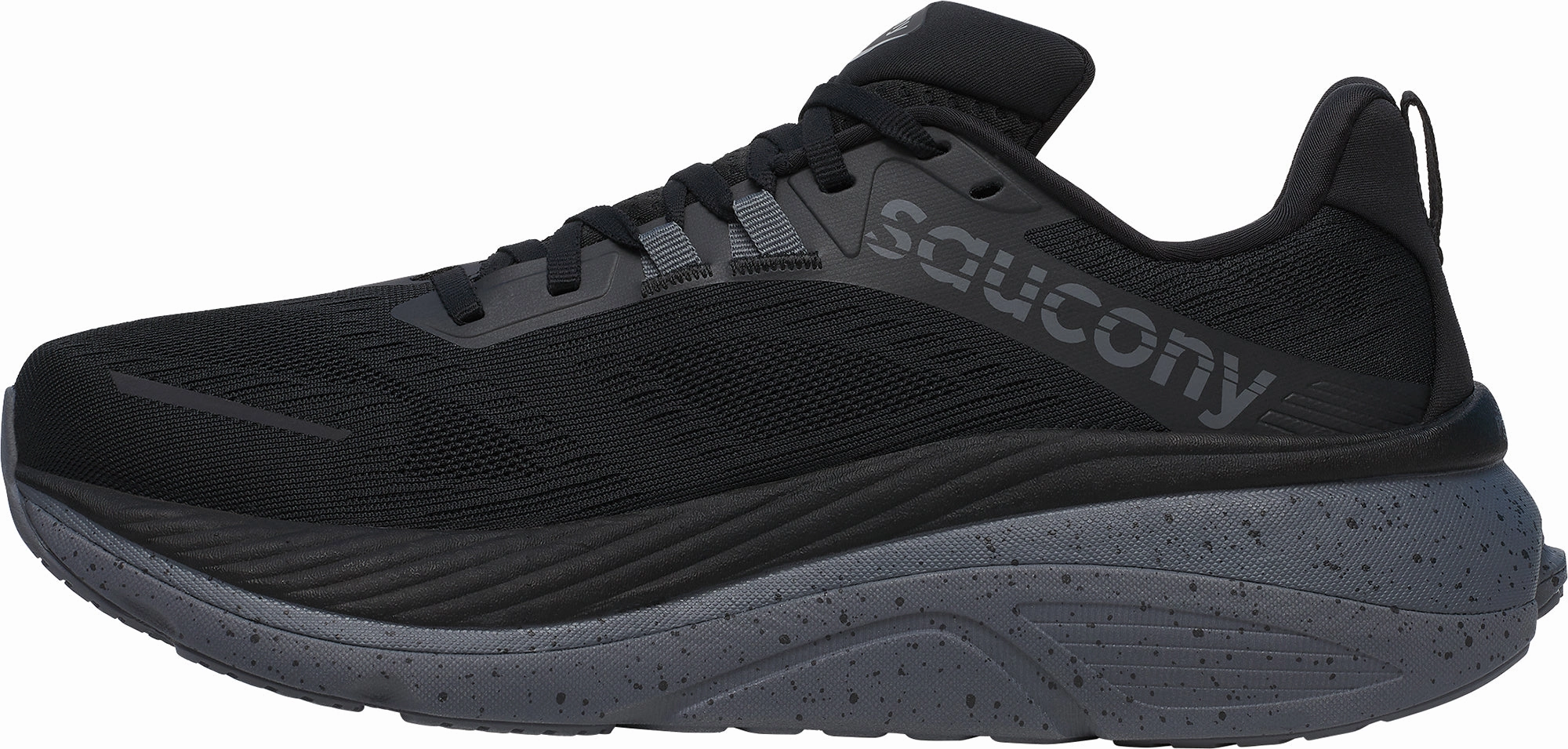 Saucony Hurricane 24 Mens Running Shoes - Black Running And Fitness Shoes
