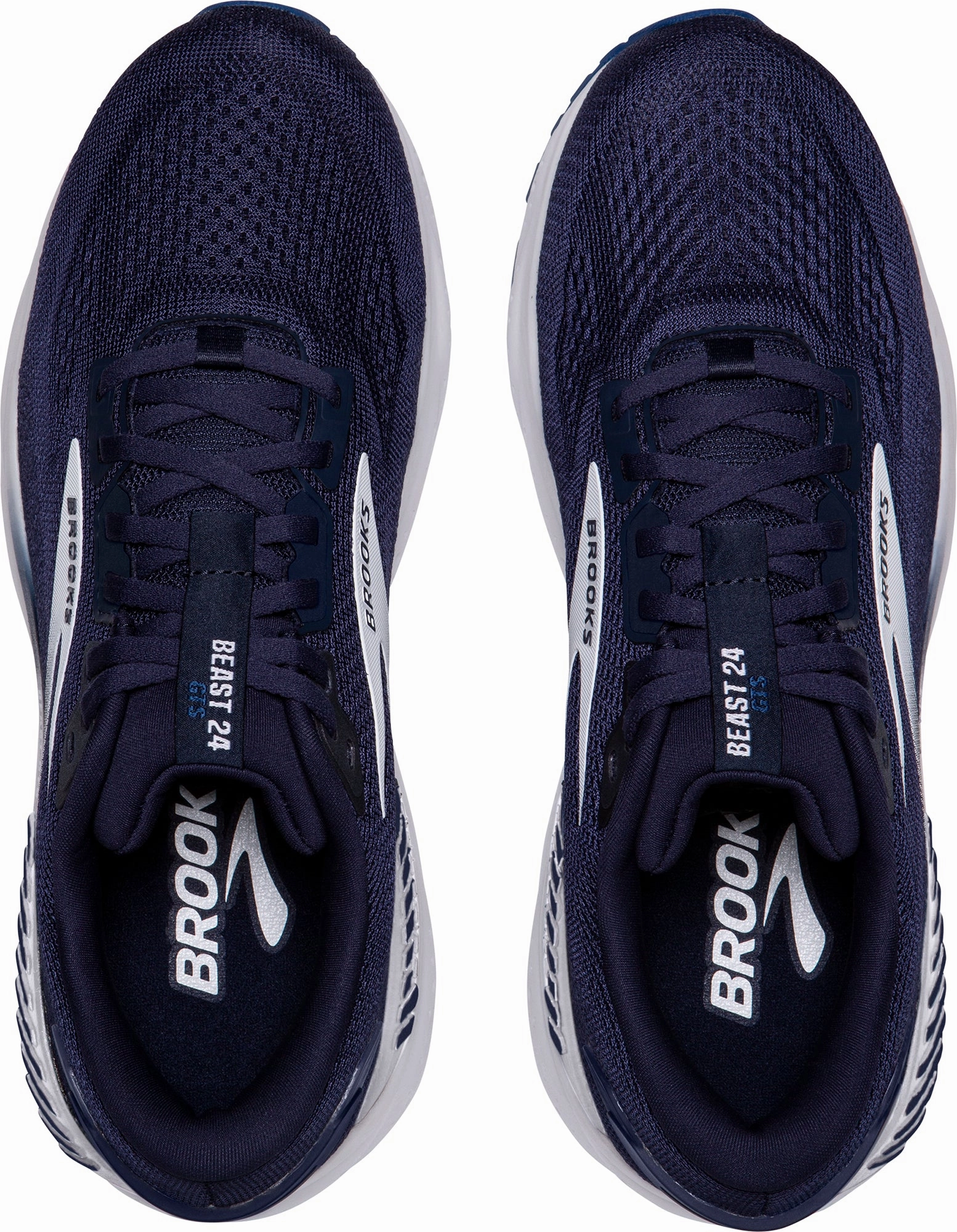 Brooks Beast GTS 24 Mens Running Shoes - Navy Running Shoes Good For Knees
