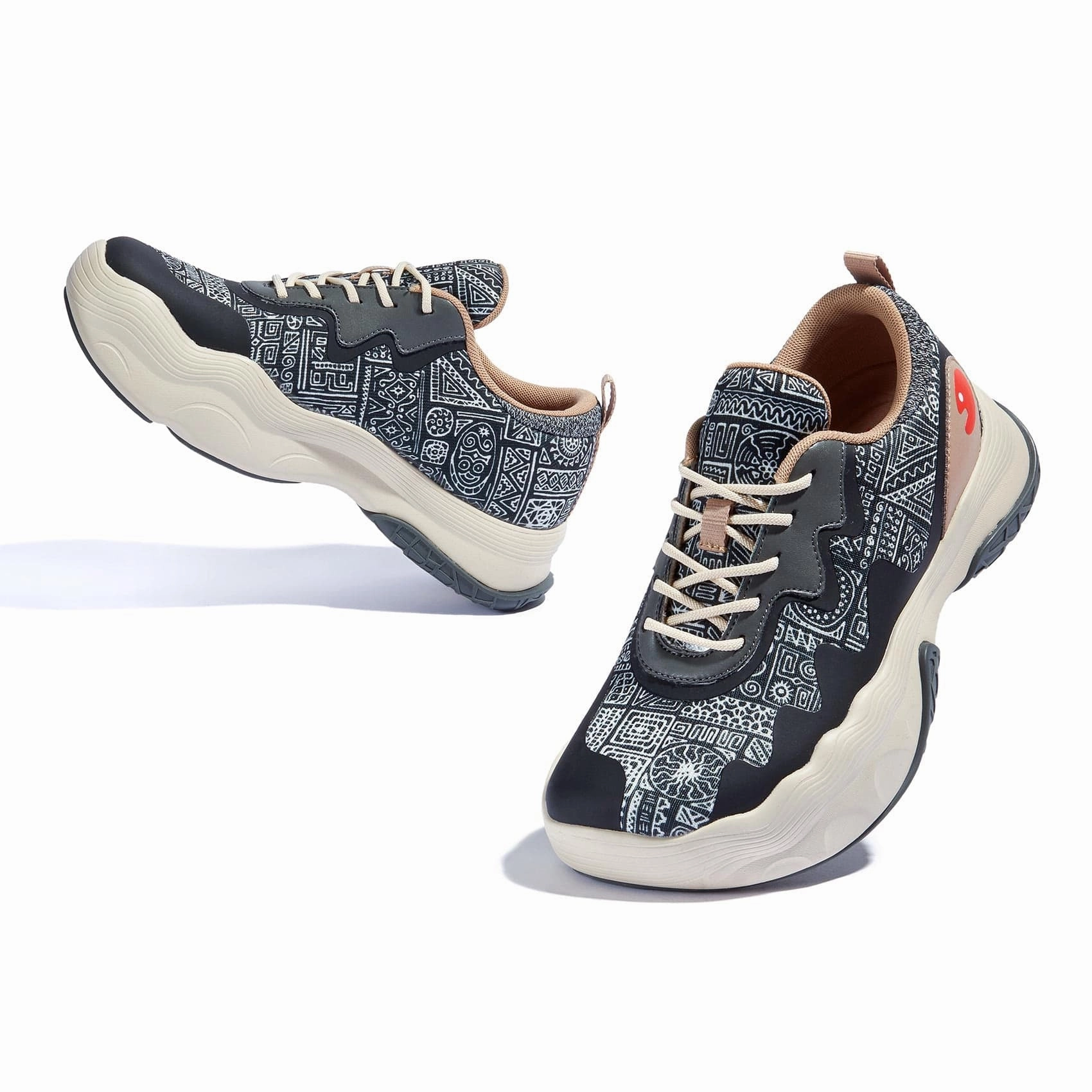 Geometric Dream Catalonia III Women Orthopedic Walking Shoe Orthopedic Walking