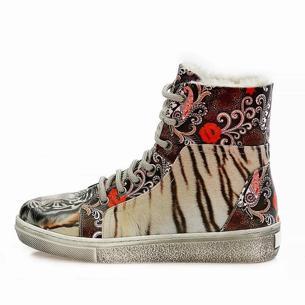 Sangeti Boots Tiger Short Boots WJAS122