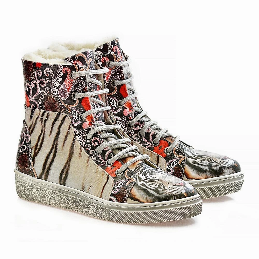 Boots Spokane Tiger Short Boots WJAS122