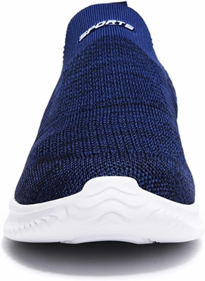 IWIHMIV Mens Slip On Sneakers Mens Athletic Running Tennis Shoes Lightweight Breathable Comfortable Sport Walking Sneakers Bondi 9 Running Shoe