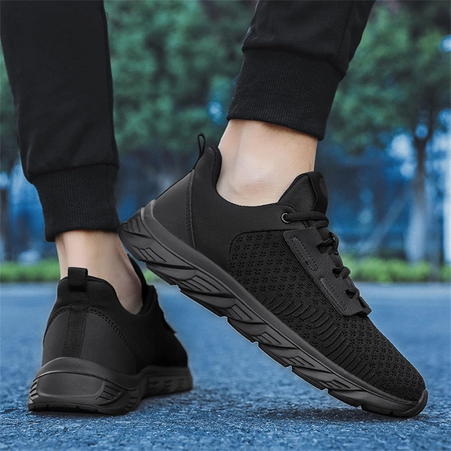 IWIHMIV Men Casual Athletic Tennis Shoes Fashion Sport Running Shoes Comfort Walking Shoes for Men Outdoor Running Shoes Running Fast Shoes