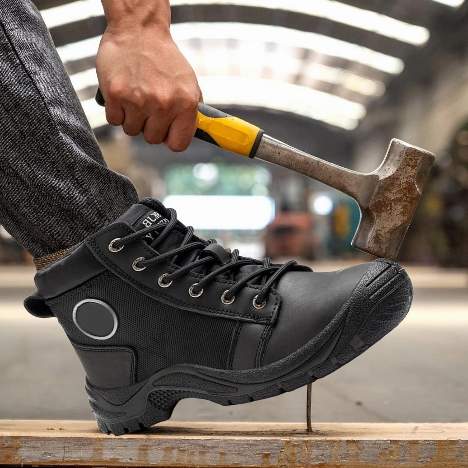 Long Run Running Shoes IWIHMIV Men's Hiking Shoes Non Slip Workout Casual Sport Shoes for Men Sneakers Tennis Shoes Mens Slip On Sneakers