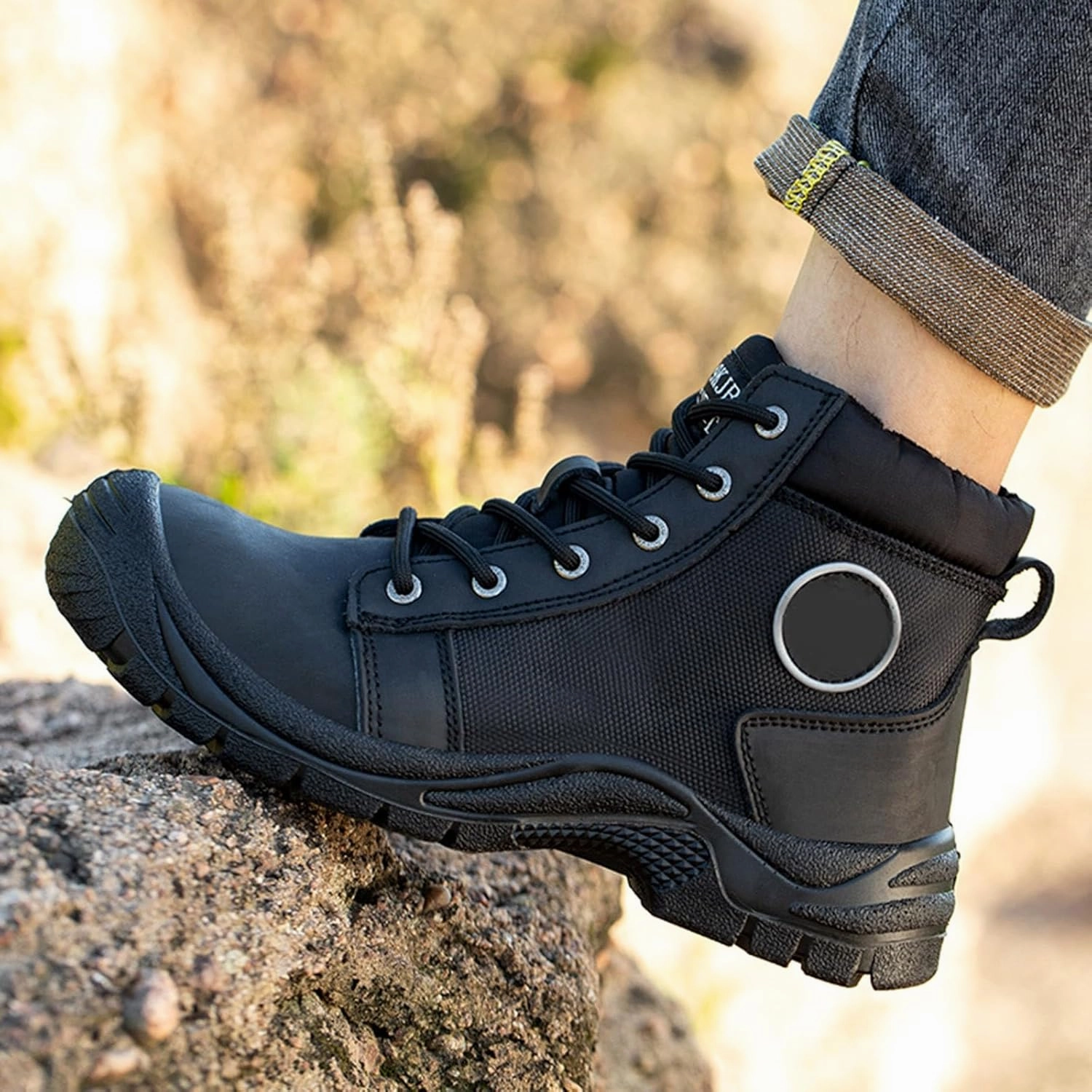 Running Shoes At Carnival IWIHMIV Men's Hiking Shoes Non Slip Workout Casual Sport Shoes for Men Sneakers Tennis Shoes Mens Slip On Sneakers