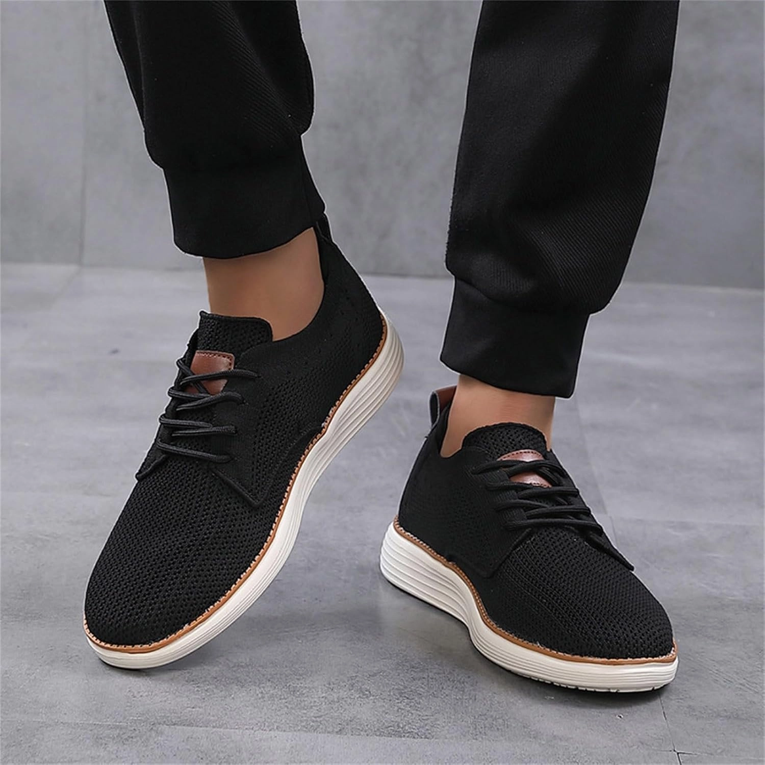 Best Deals Running Shoes IWIHMIV Men's Shoes Athletic Men Walking Shoes Men Sport Shoes Men's Running Shoes Tennis Sneakers Breathable Non Slip Shoes