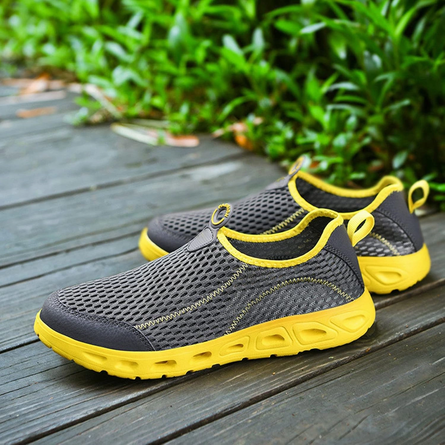 Little Sneakers IWIHMIV Men's Walking Shoes Men's Running Shoes Casual Slip on Tennis Sneakers Lightweight Breathable Workout Sports Shoes