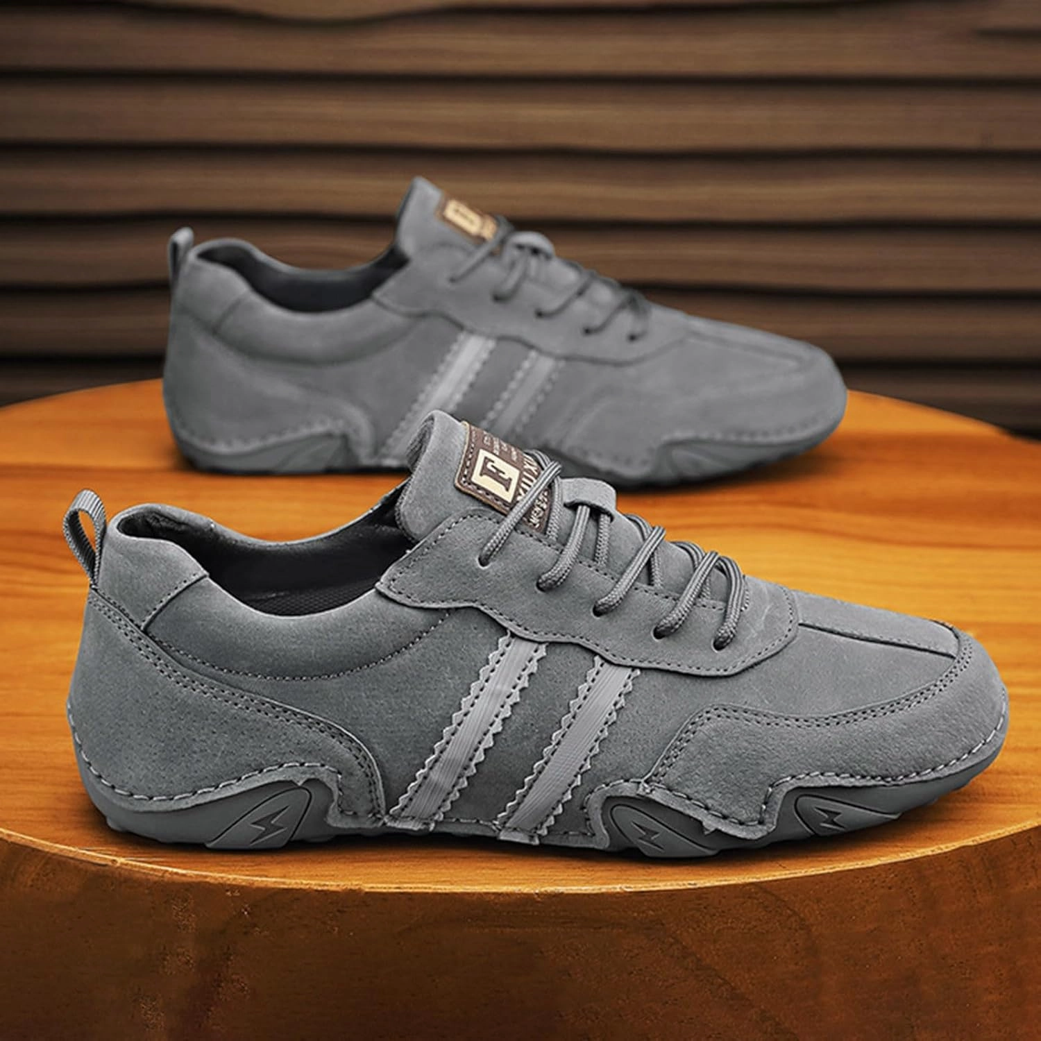 IWIHMIV Men Tennis Shoes Mens Walking Sneakers Shoes for Men Sneakers Mens Casual Running Shoes Comfort Slip on Sport Sneakers Good High Arch Running Shoes