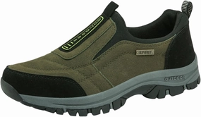 Running Shoes Bunions IWIHMIV Men Tennis Shoes Work Sneakers for Men Slip On Walking Shoes Running Shoes for Athletic Workout Casual Non Slip Sneakers