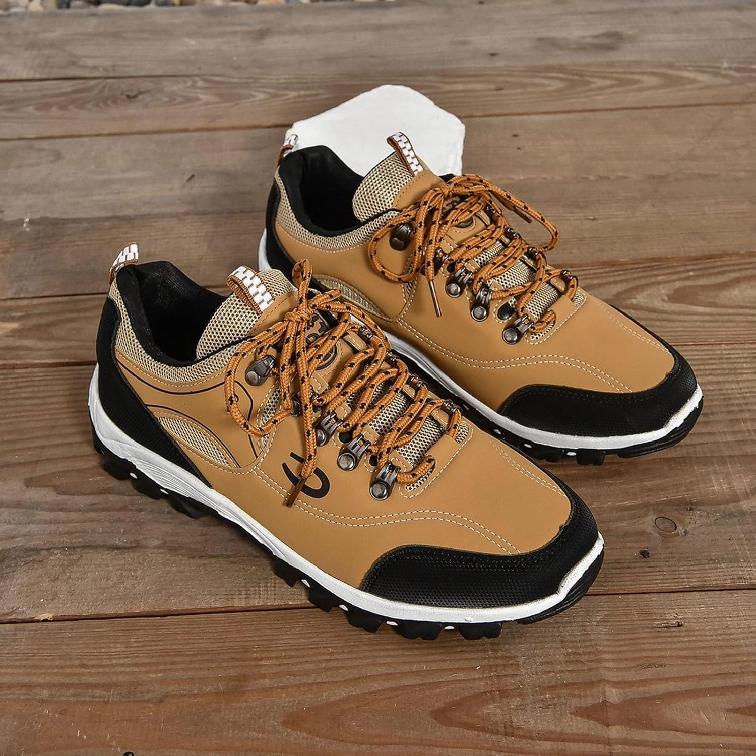 IWIHMIV Mens Athletic Shoes Hiking Sneakers for Men Slip on Walking Shoes Non Slip Breathable Lightweight Tennis Running Shoes Best Running Shoes For Comfort And Support