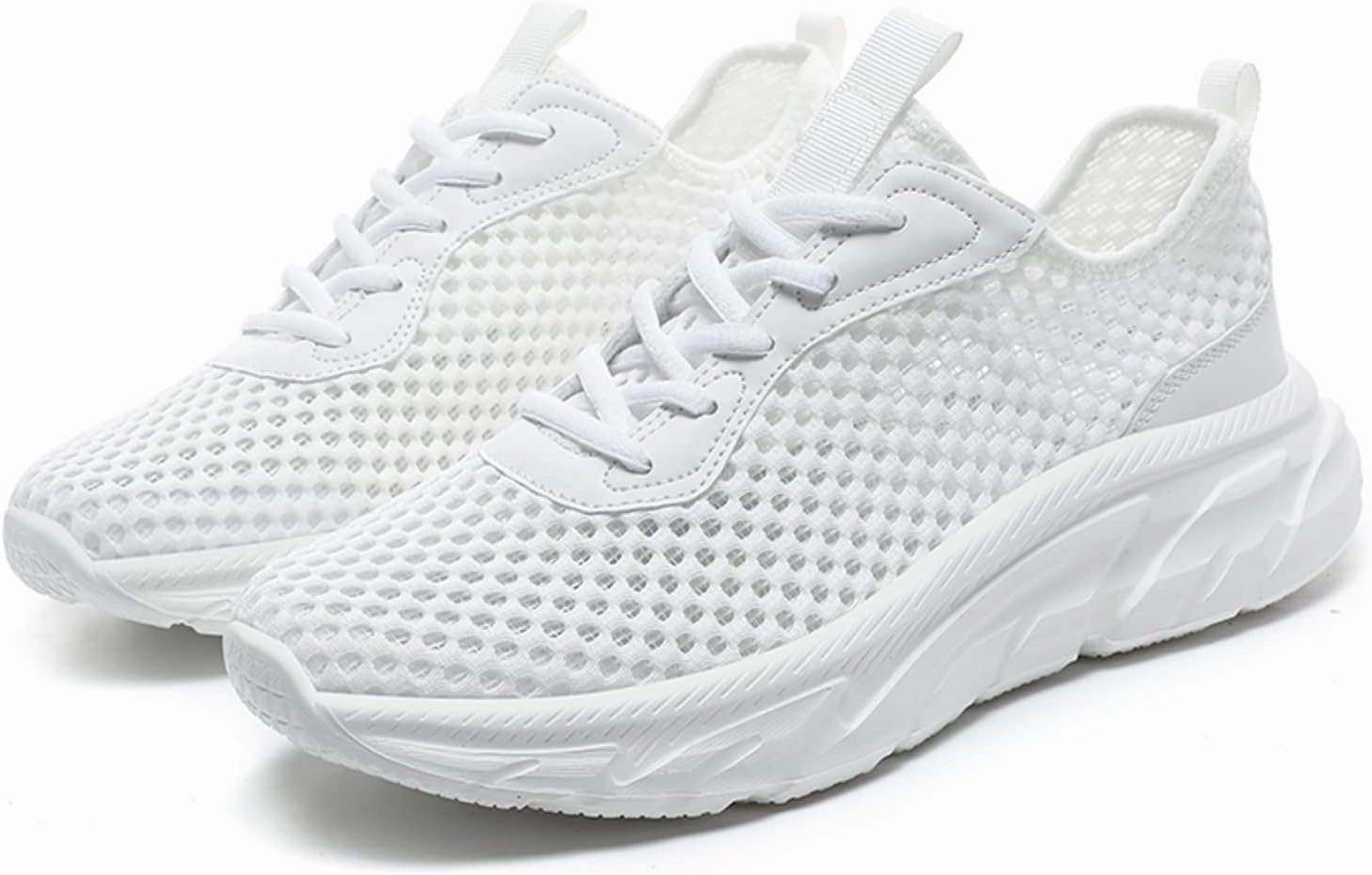 IWIHMIV Mens Mesh Breathable Non Slip Walking Lightweight Running Shoes Casual Athletic Tennis Shoes for Men Running Shoes Return Policy