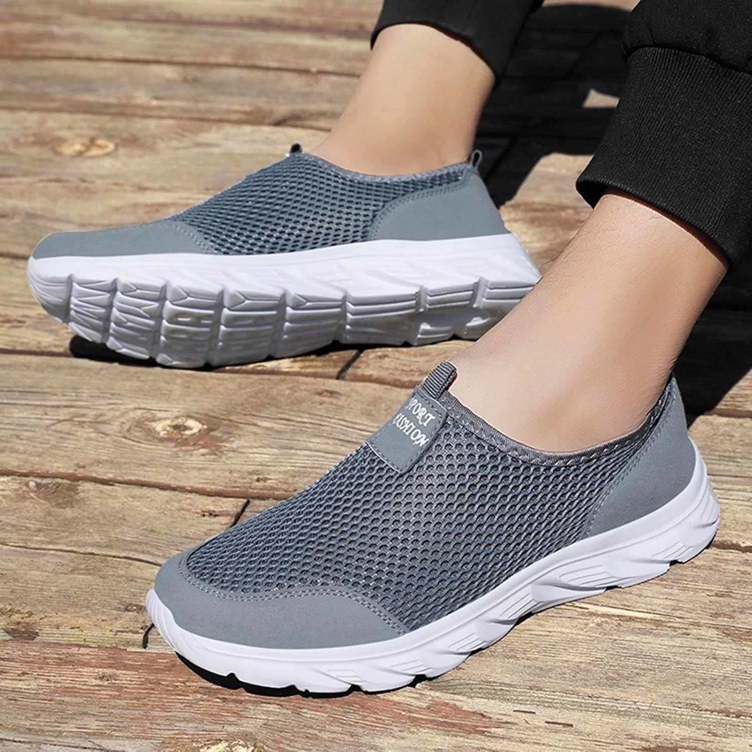 Pokemon Firered Running Shoes IWIHMIV Mens Running Sneakers Mens Tennis Walking Shoes Casual Breathable Sneakers Comfort Non Slip Sport Athletic Shoes